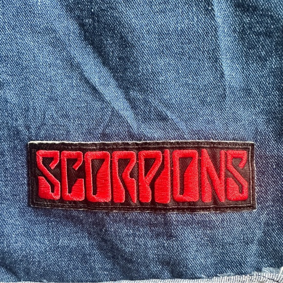 Custom Denim Vest 2XL Agnes Orindo with Rock ‘n Role Patches one of a kind - Picture 13 of 15